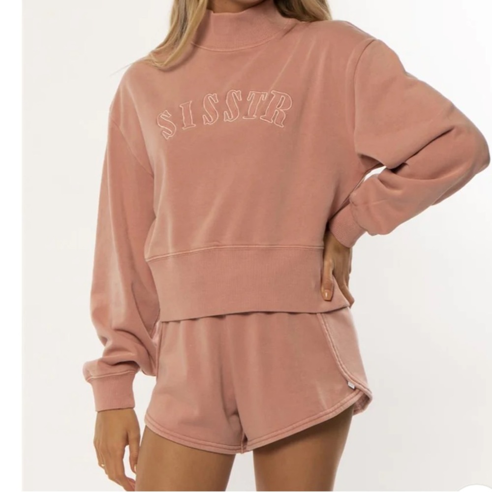 Sisterevolution Reckless Pullover Logo Sweatshrit